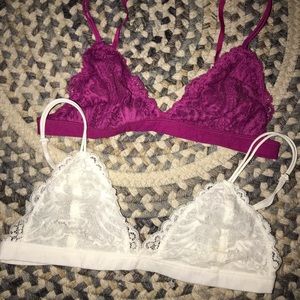 Urban outfitters bralettes (set of 2)